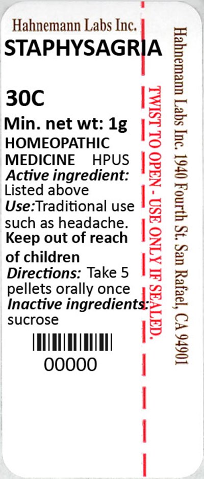 Staphysagria 30C 1g - Staphysagria 30C 1g